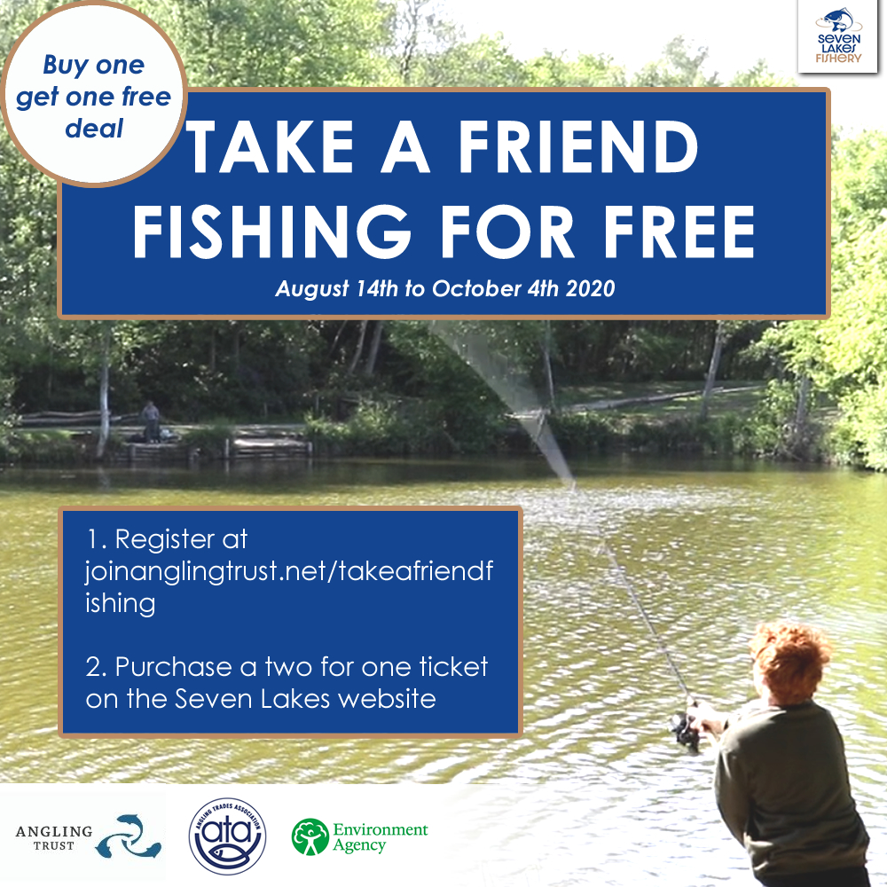 Take a Friend Fishing for FREE
